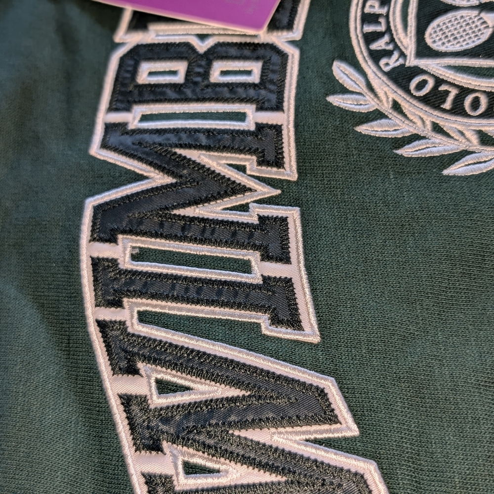 Wimbledon Crest Fleece Crewneck PRL - Picture 9 of 16
